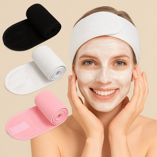 Bandeau Cosmétiques Réglable pour soin visage-Safi Rituals